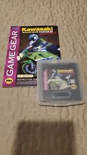 Kawasaki Superbikes PAL Sega Game Gear PAL box art